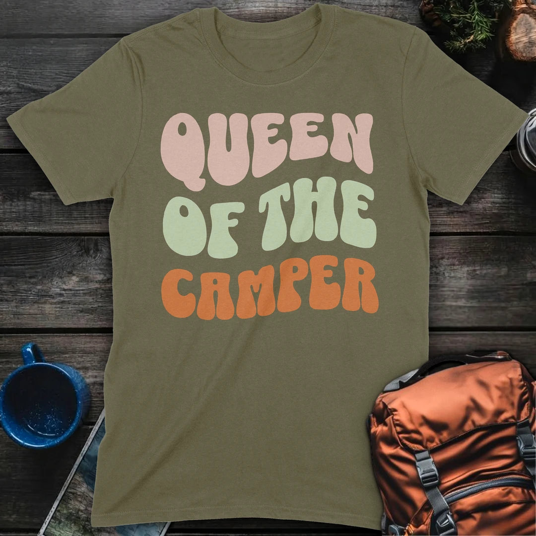 Queen Of The Camper - Military Green