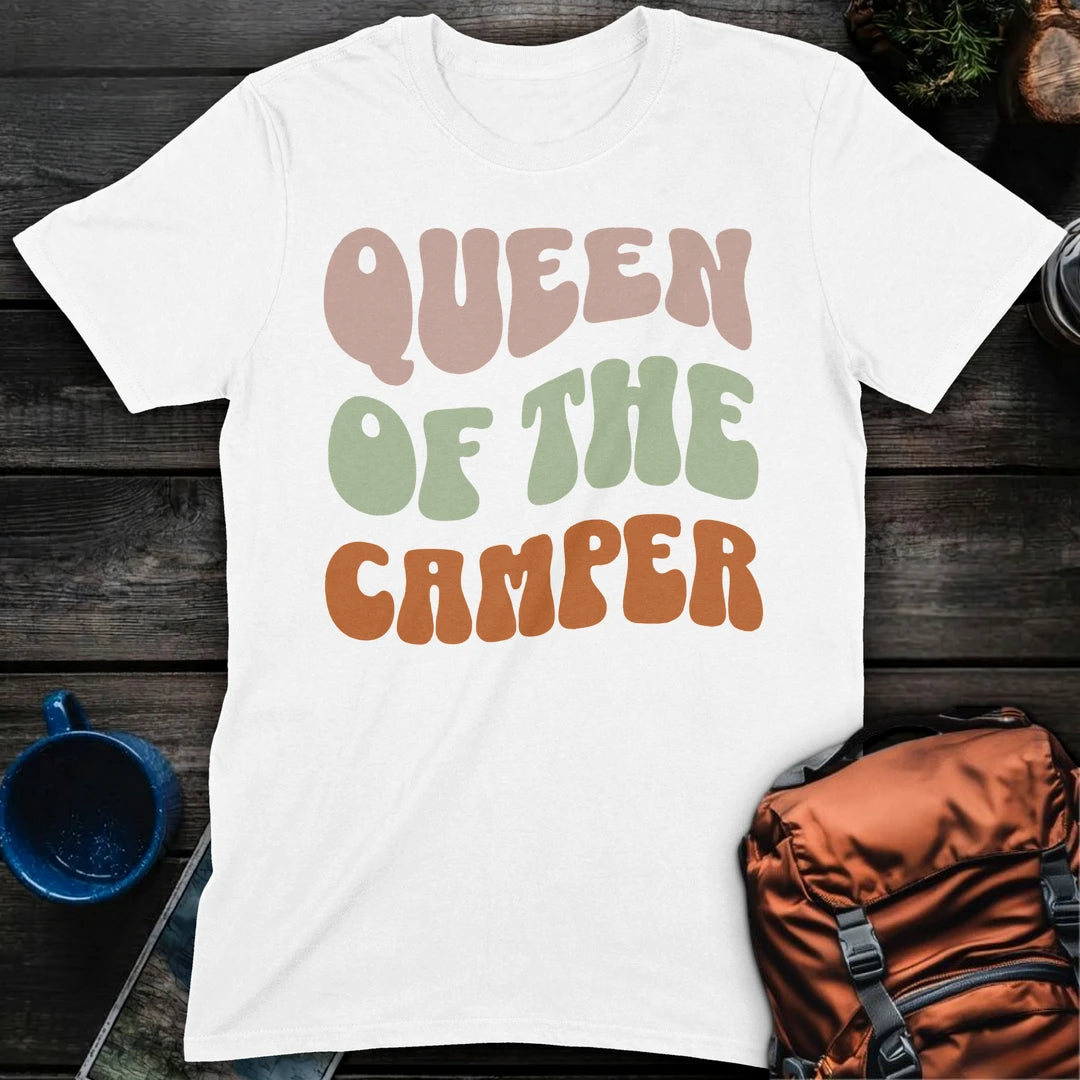 Queen Of The Camper - White