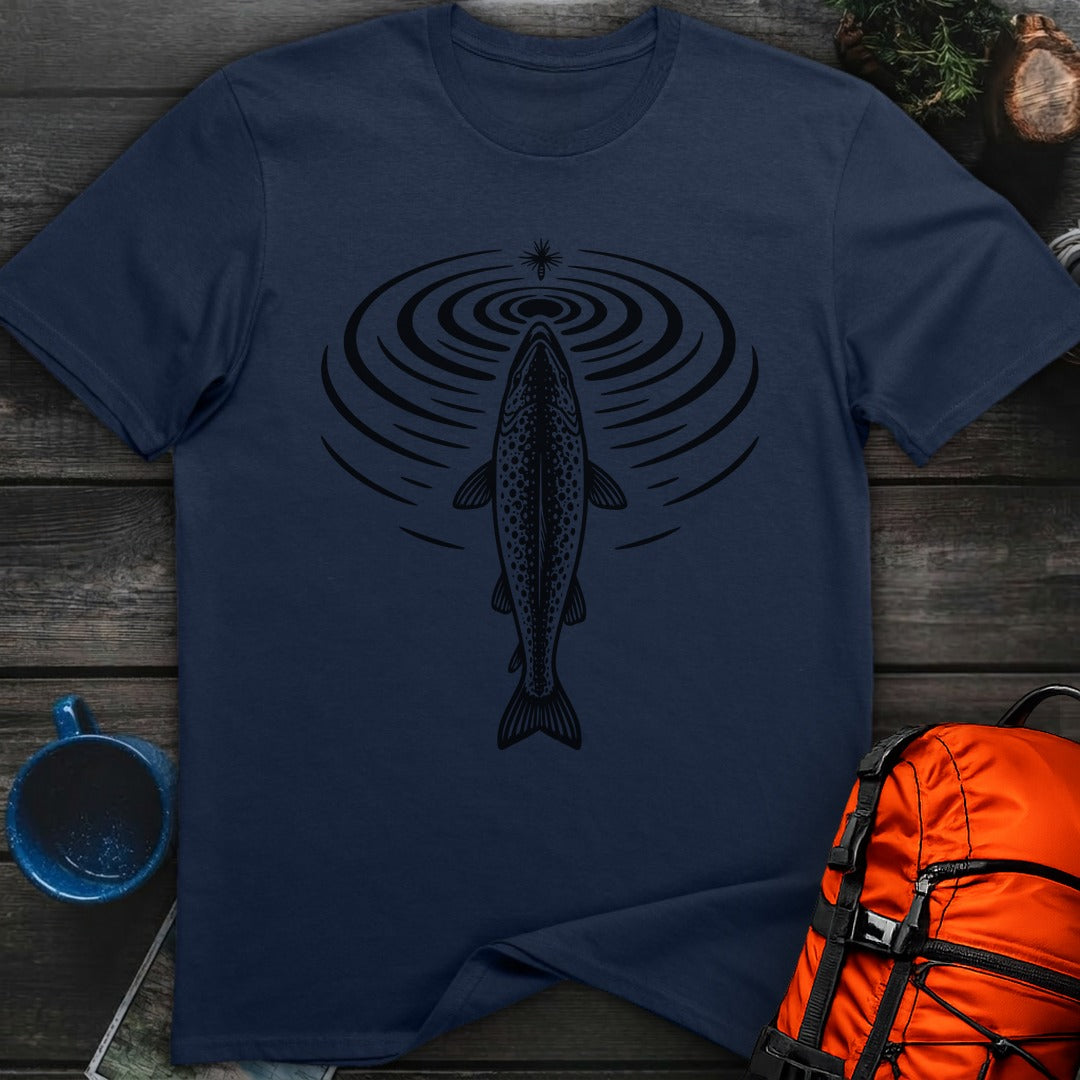 Rising Trout - Navy