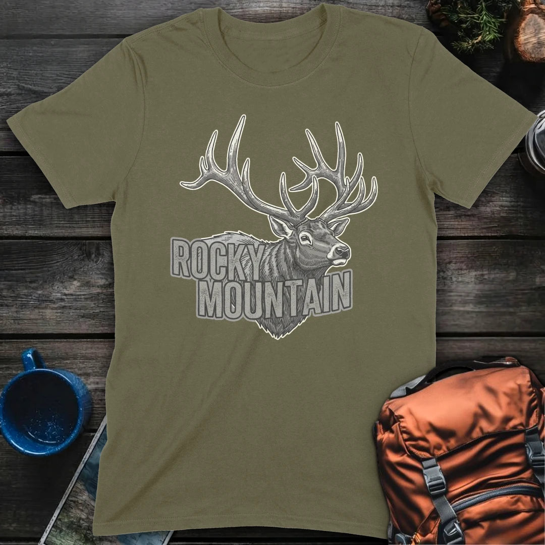 Rocky Mountain Elk - Military Green