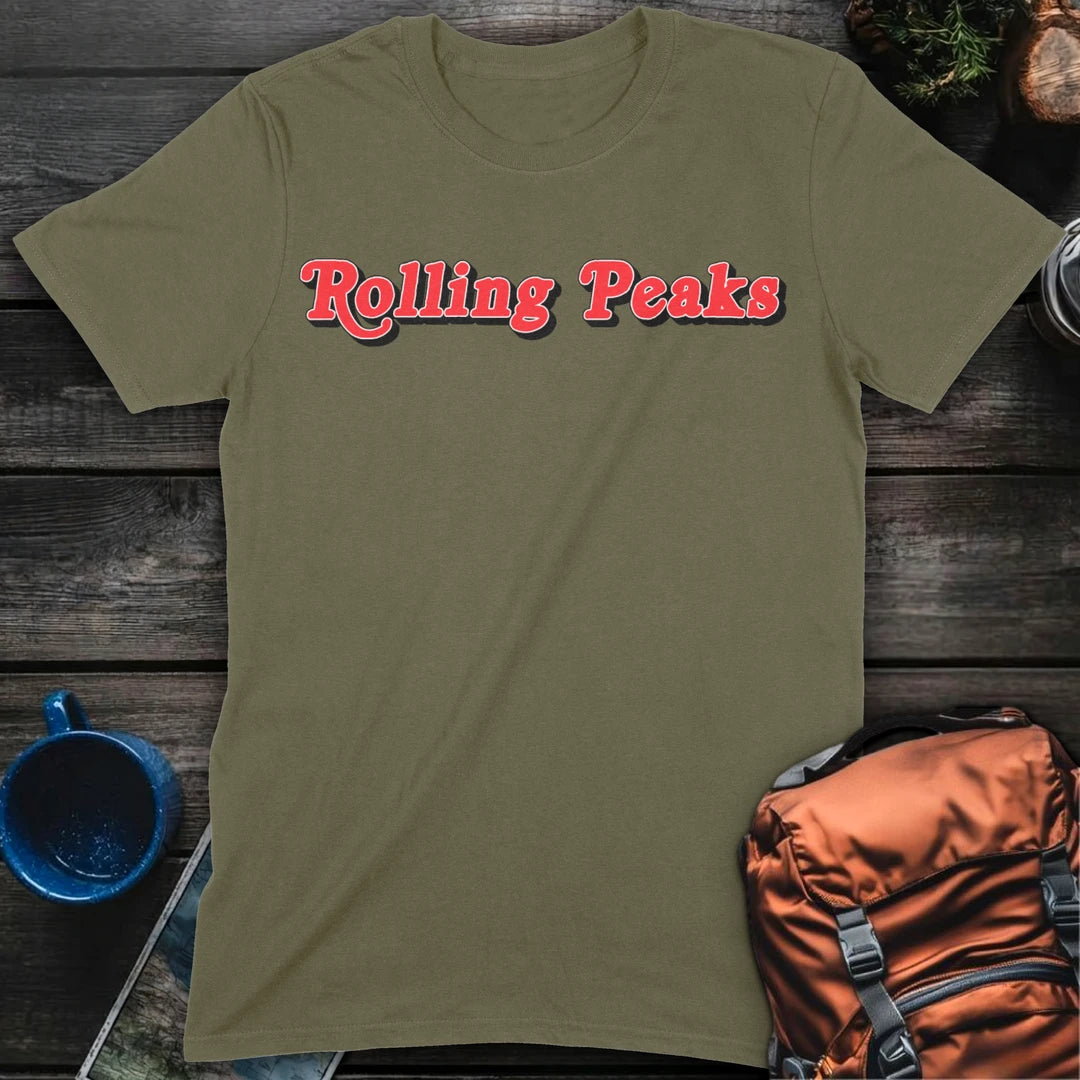 Rolling Peaks - Military Green