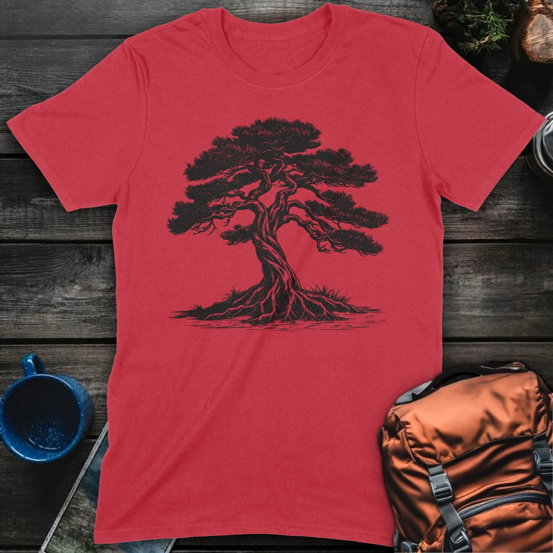 Rustic Twisted Pine - Red