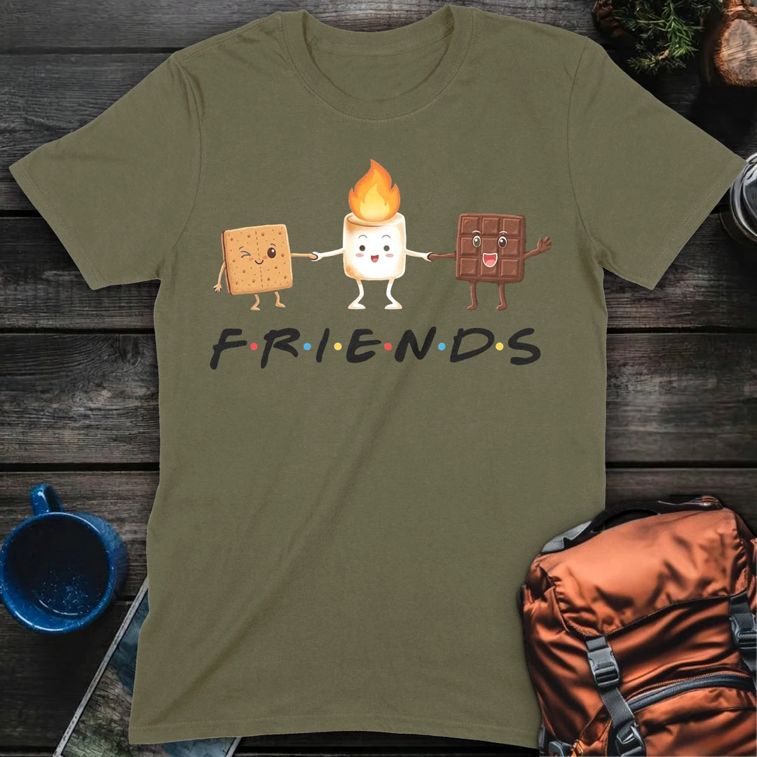 S'more Friends - Military Green