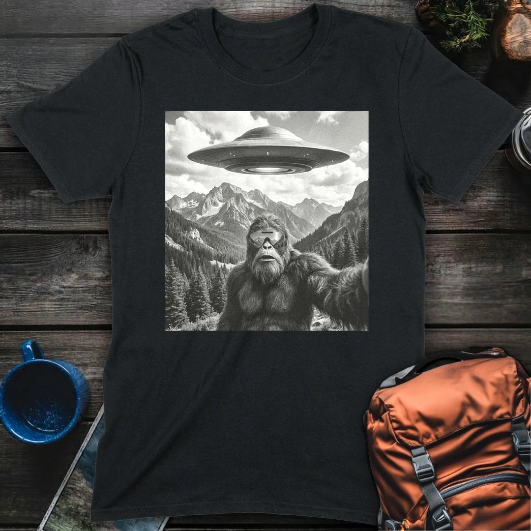 Sasquatch Selfie - Black