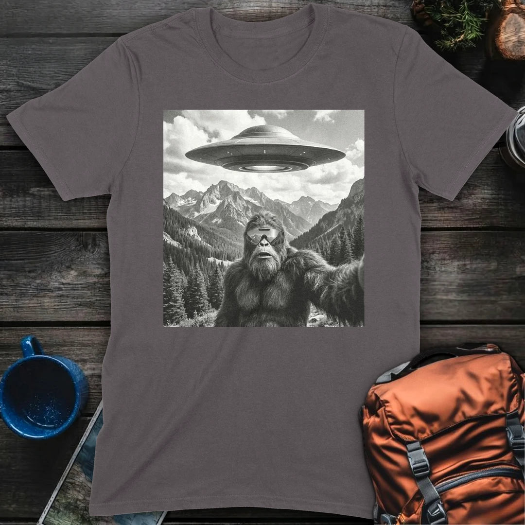 Sasquatch Selfie - Charcoal