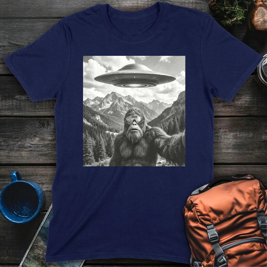 Sasquatch Selfie - Navy