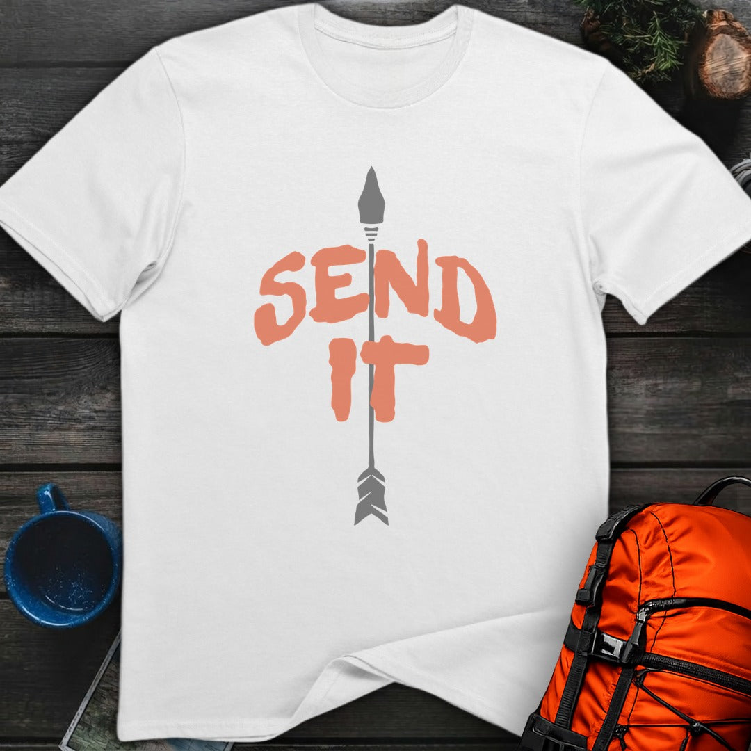 Send It Arrow - White