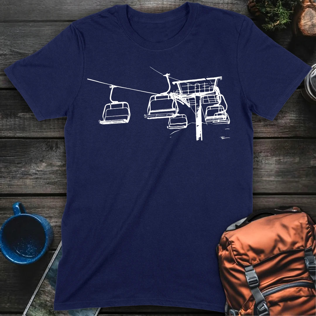 Ski Lift - Navy
