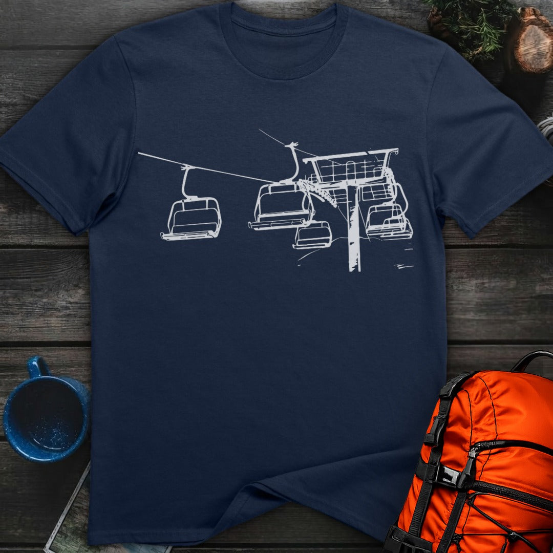Ski Lift - Navy