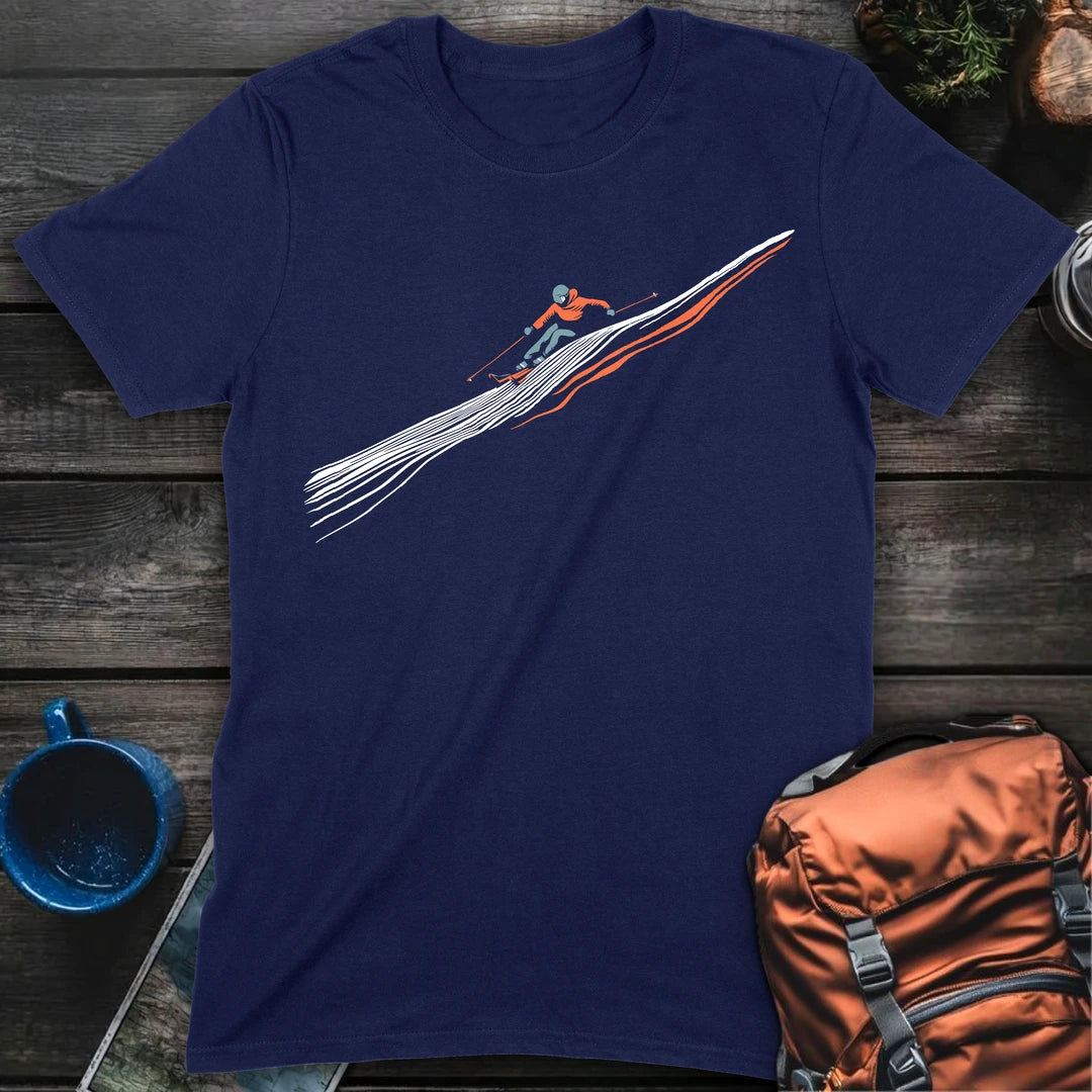 Ski Slope - Navy
