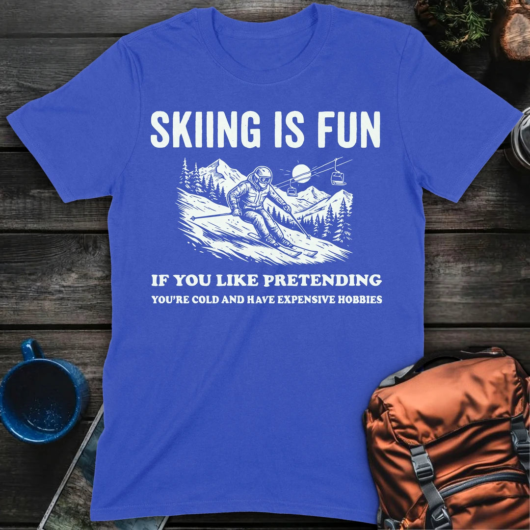 Skiing Is Fun - Royal