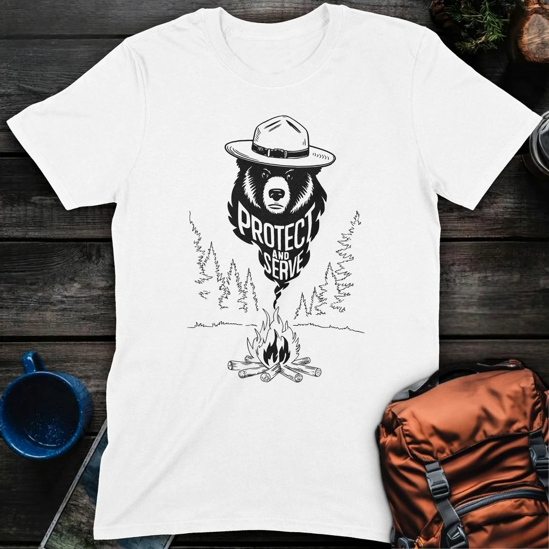 Smokey Protect Serve - White