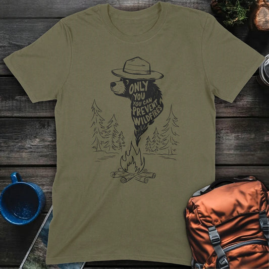 Smokey Wildfires - Military Green