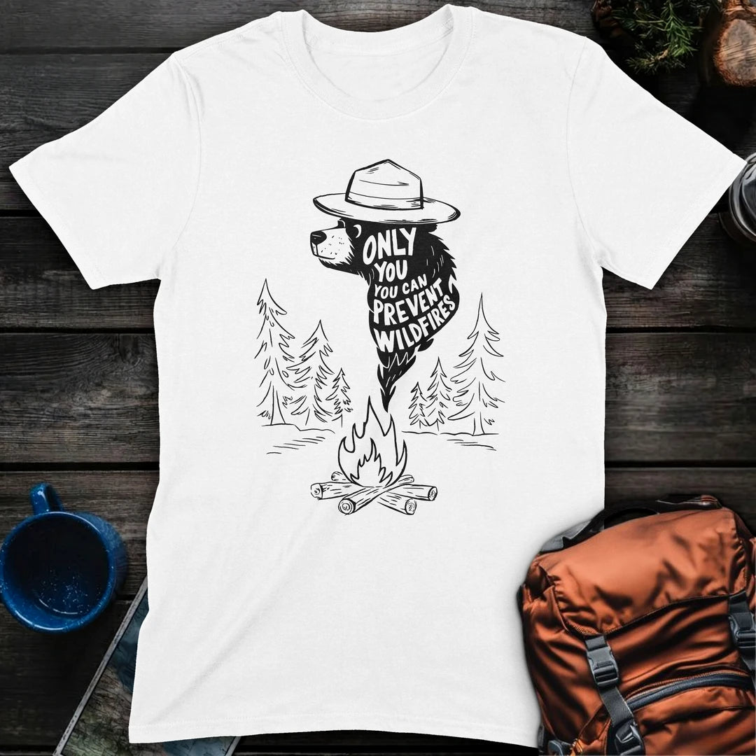 Smokey Wildfires - White