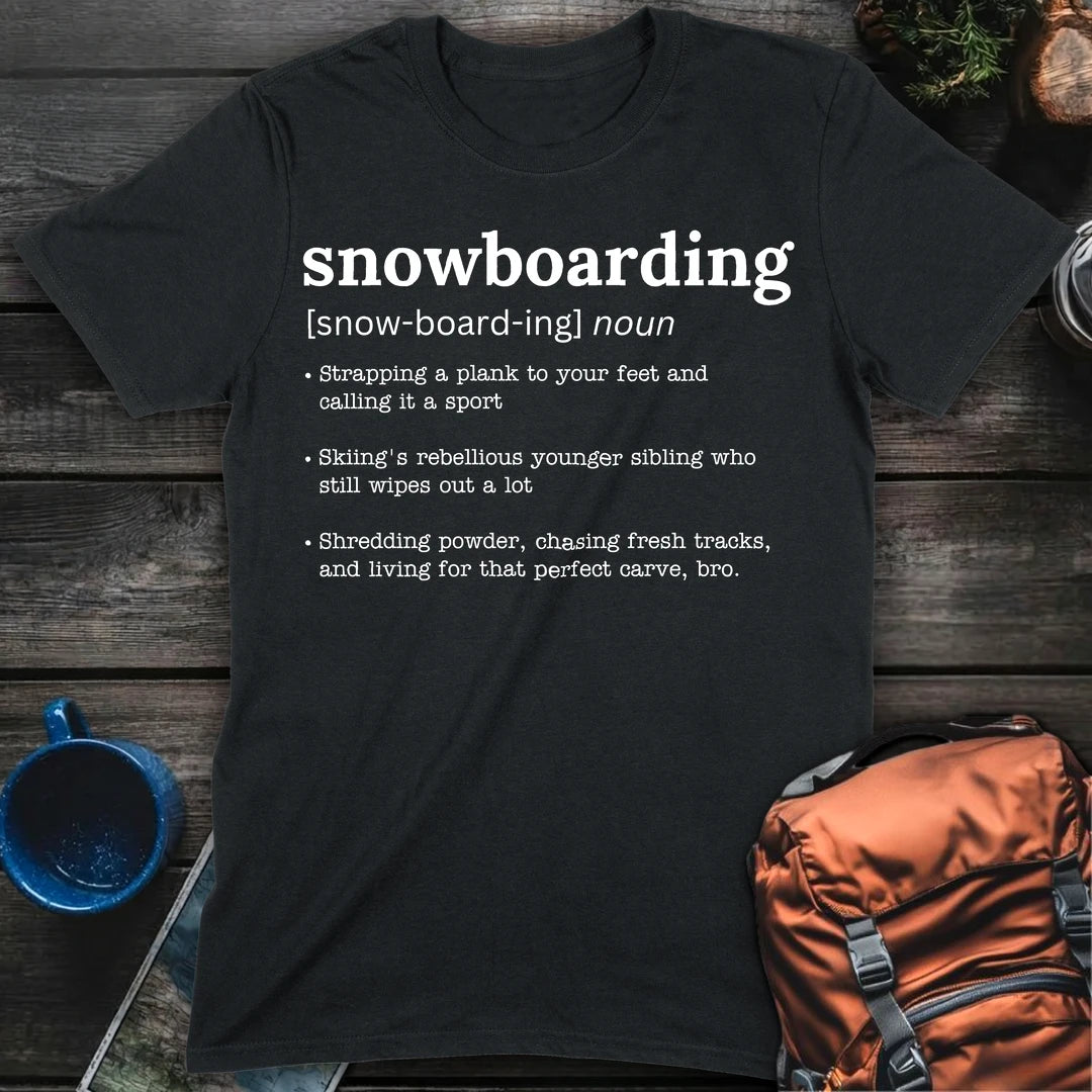 Snowboarding Defined - Black