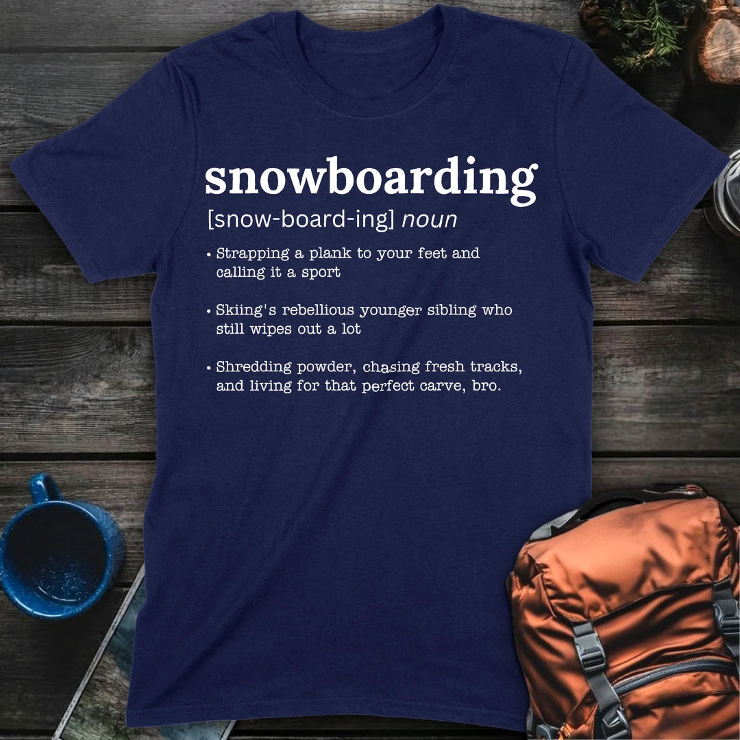 Snowboarding Defined - Navy