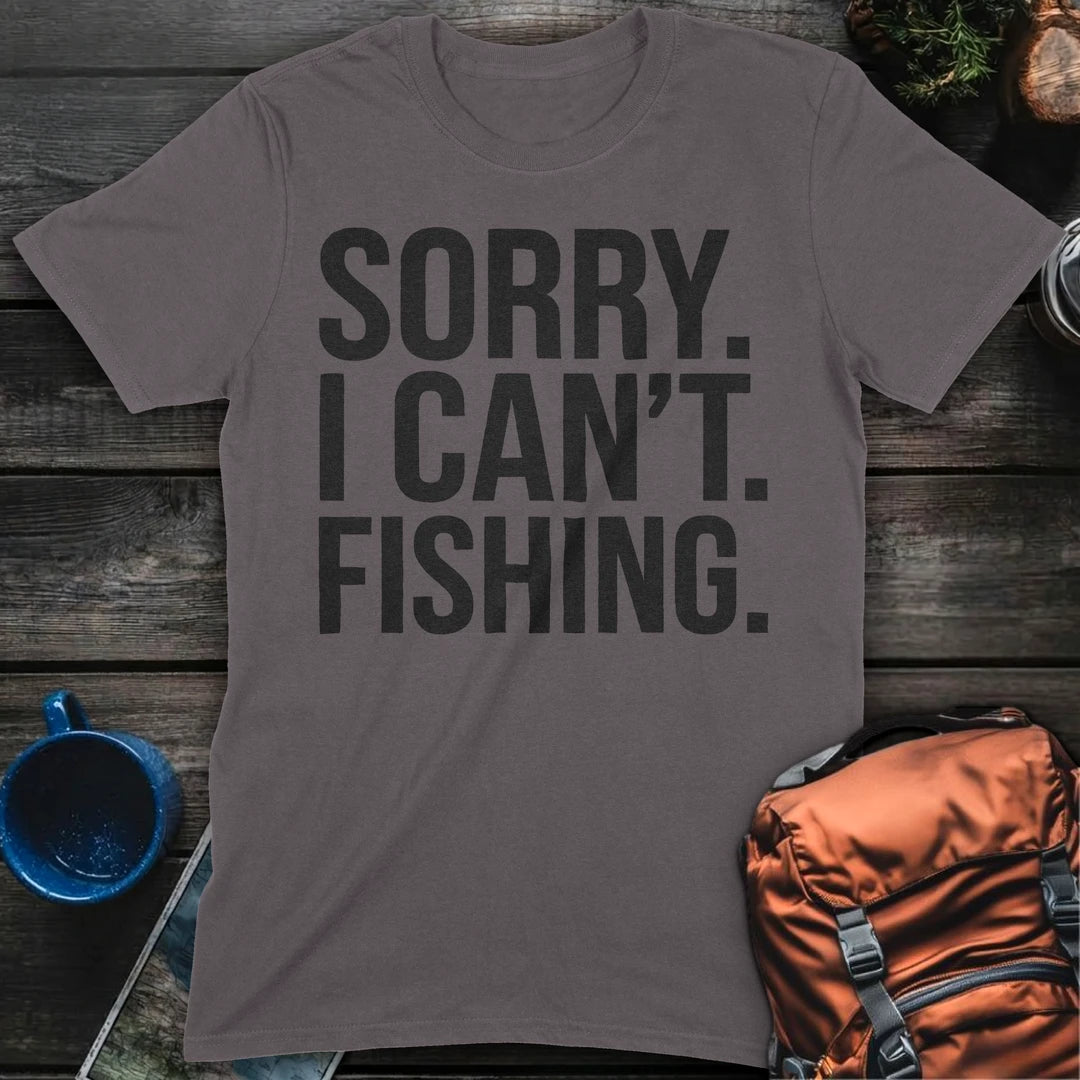 Sorry Fishing - Charcoal