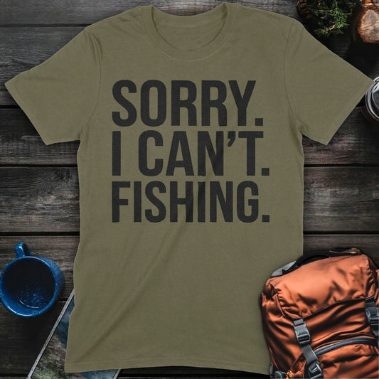 Sorry Fishing - Military Green