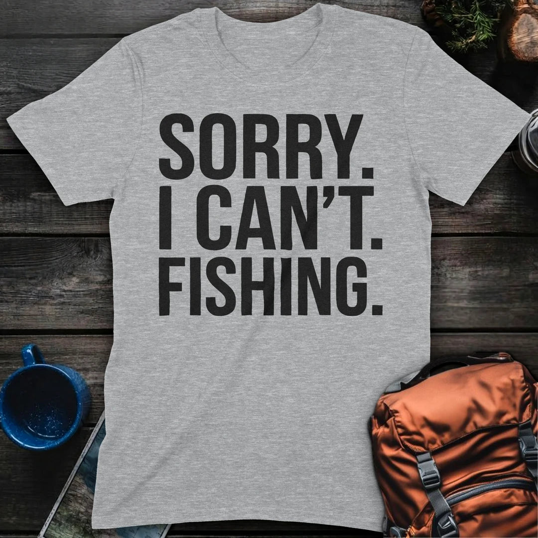 Sorry Fishing - Sport Grey