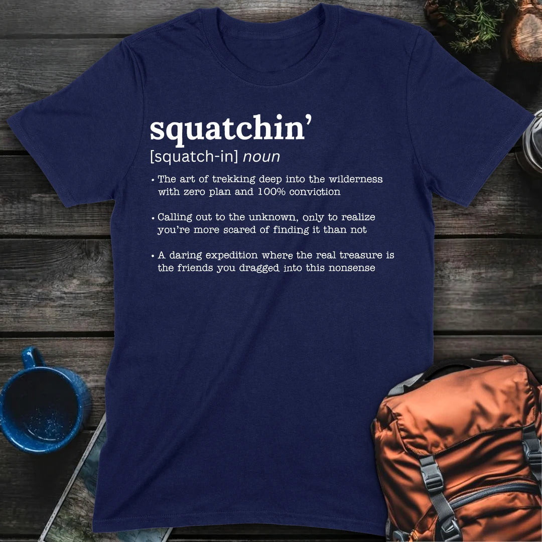 Squatching Defined - Navy