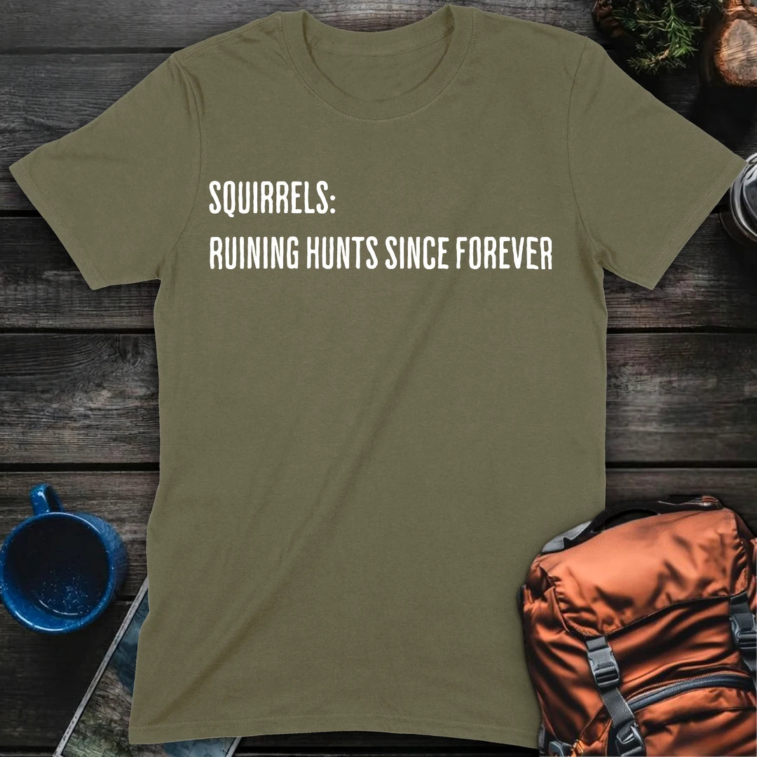 Squirrel Sabotage - Military Green