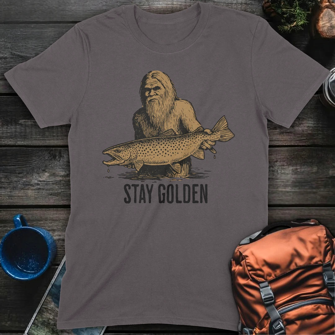 Stay Golden - Charcoal