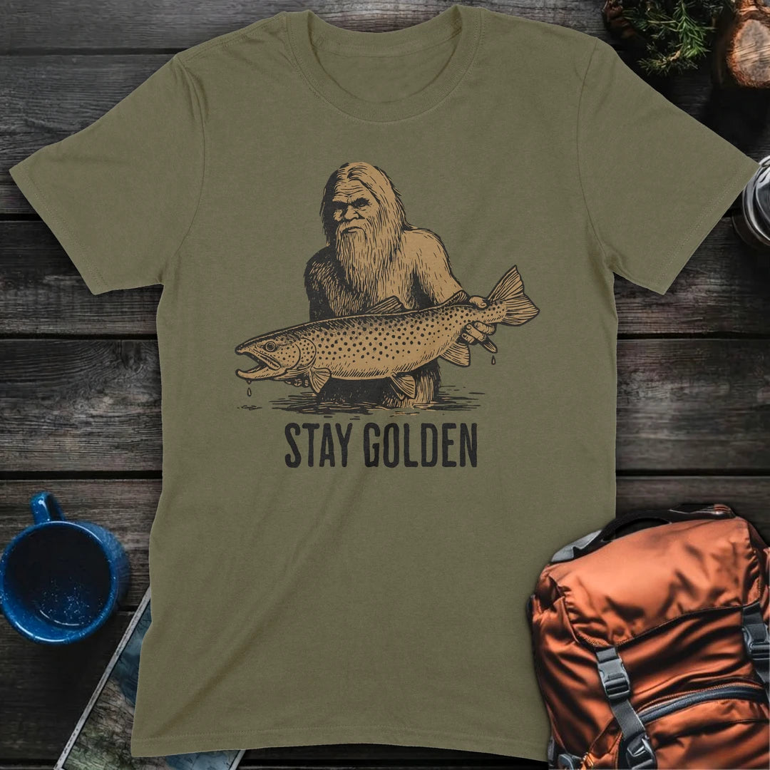 Stay Golden - Military Green