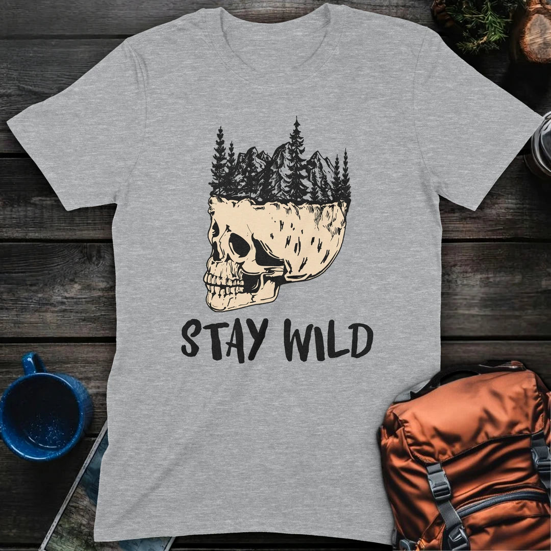 Stay Wild Skull - Sport Grey