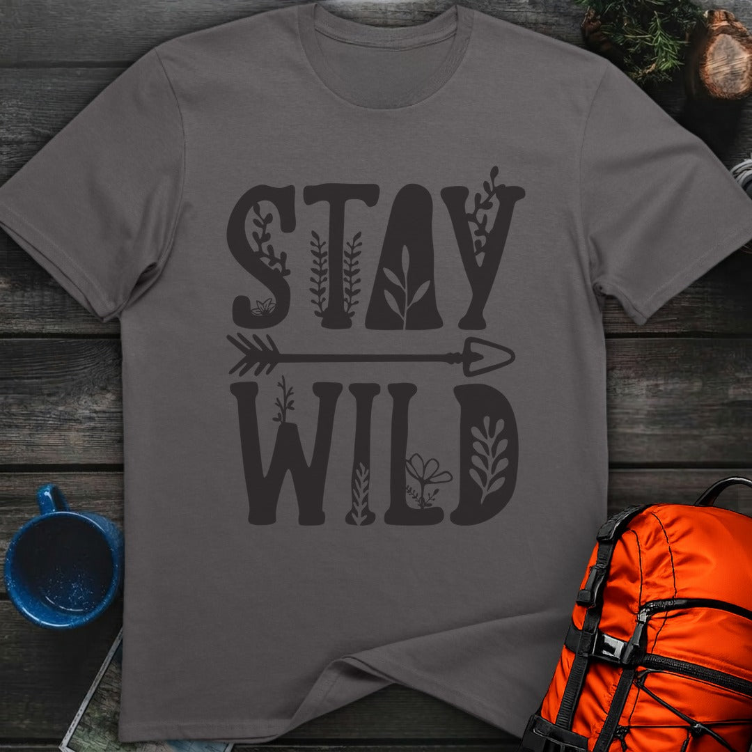 Stay Wild - Charcoal