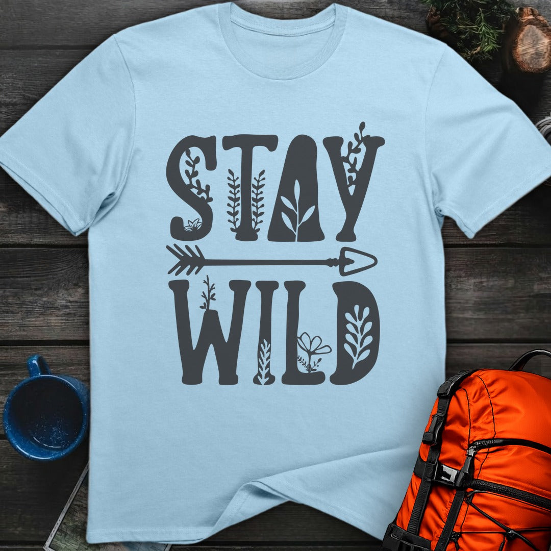 Stay Wild - Light Blue