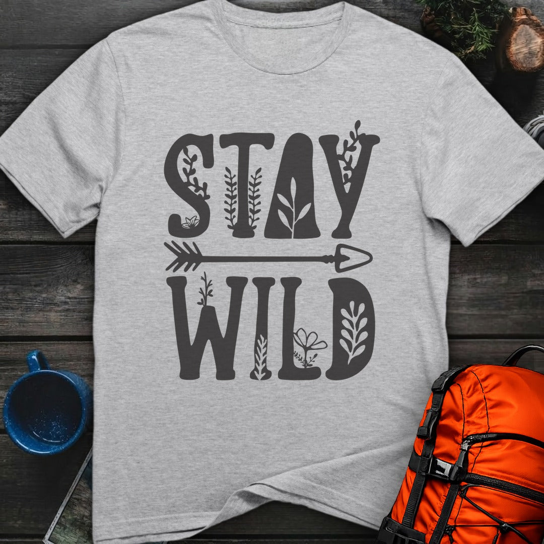 Stay Wild - Sport Grey