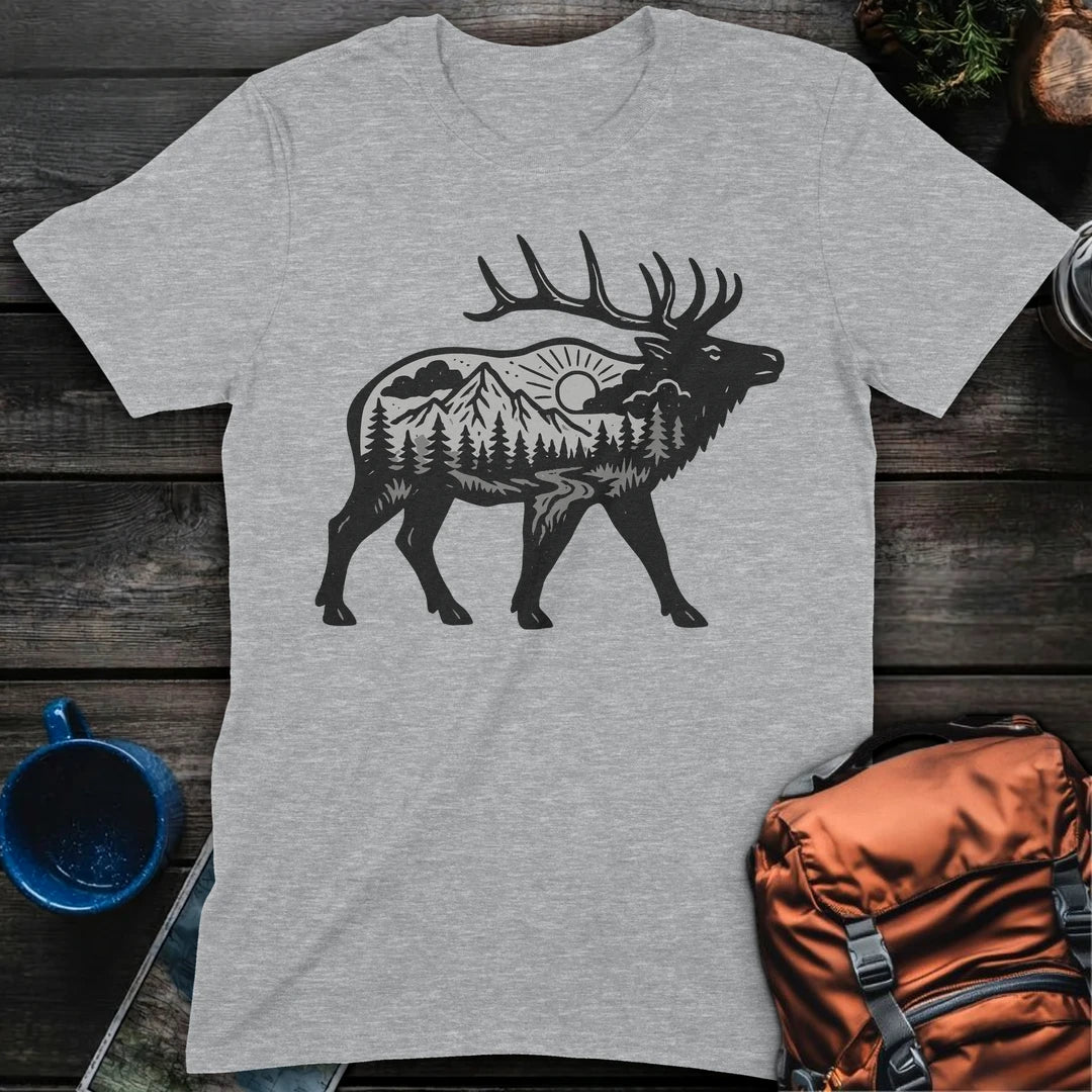 Sunset Elk - Sport Grey
