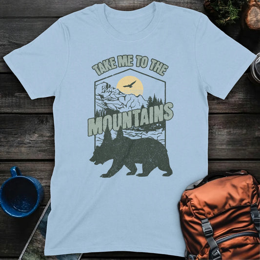 Take Me To The Mountains - Light Blue
