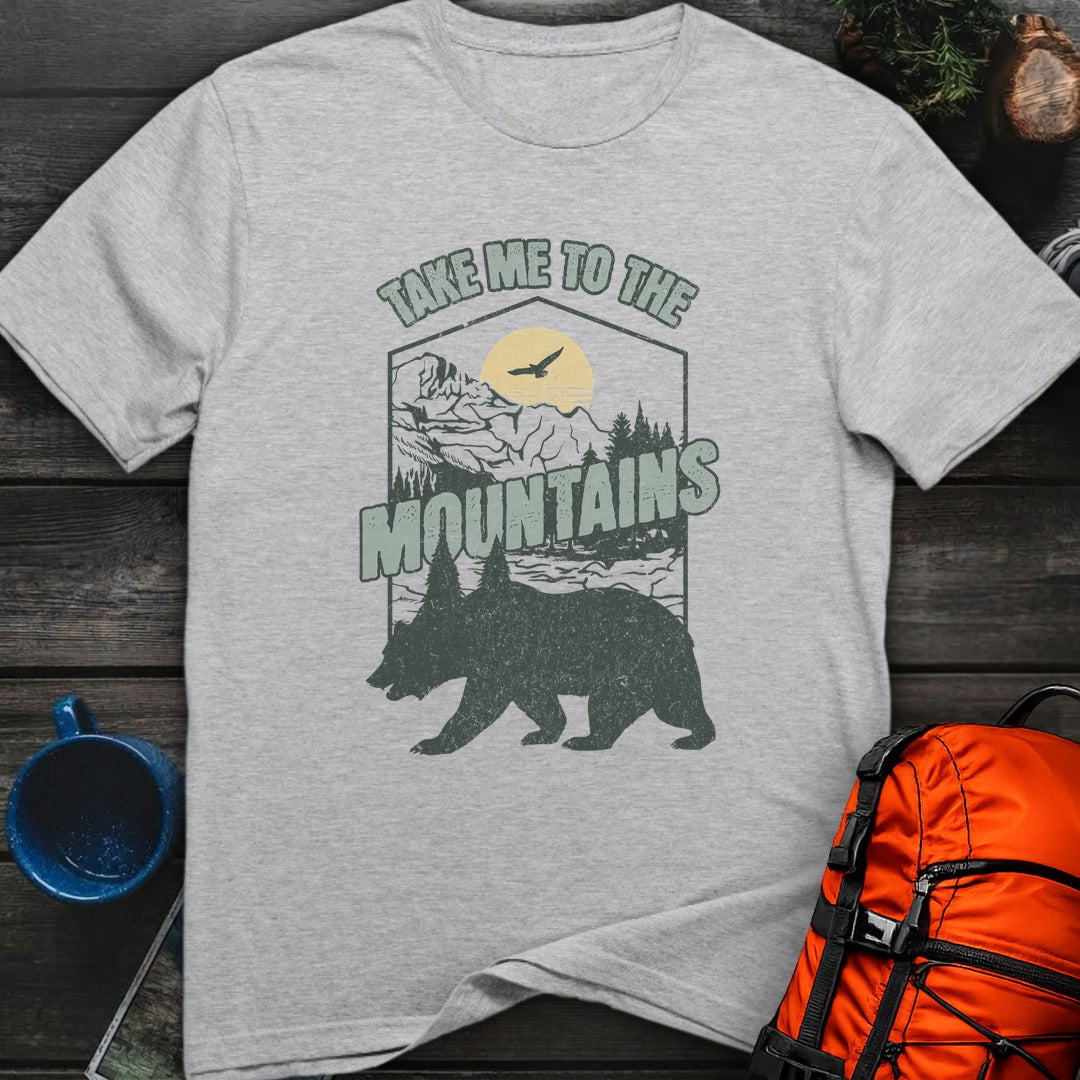 Take Me To The Mountains - Sport Grey
