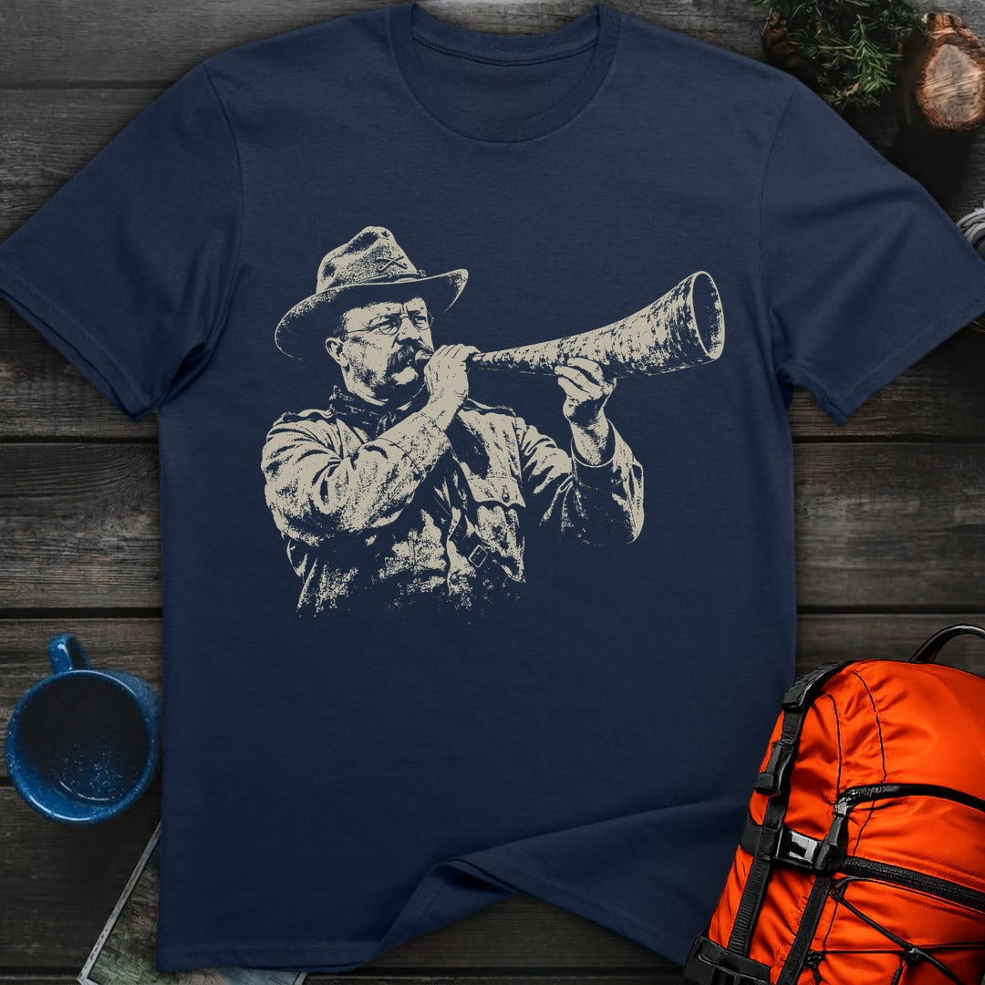 Teddy Roosevelt Elk Bugle - Navy
