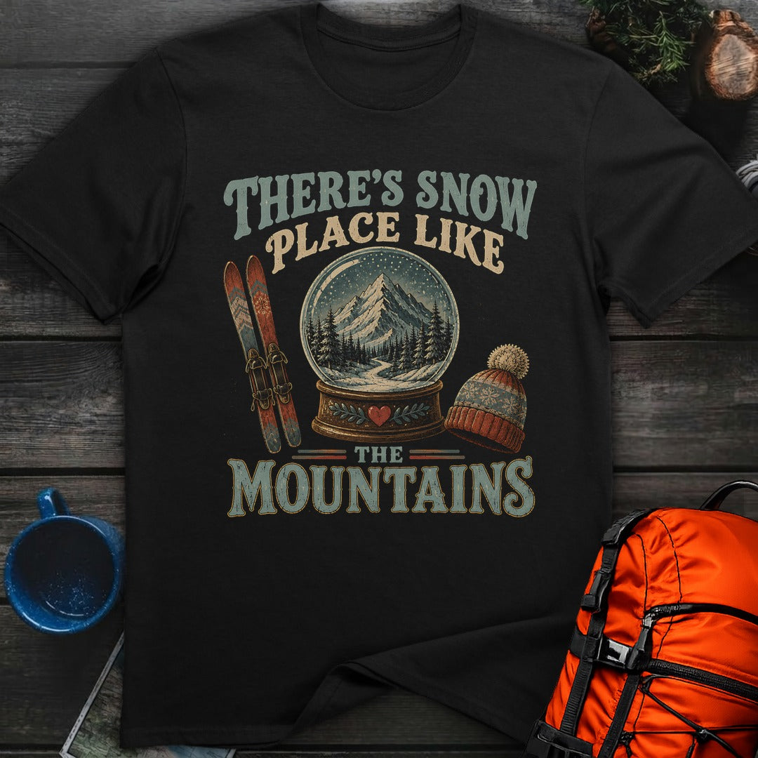 There's Snow Place Like the Mountains - Black