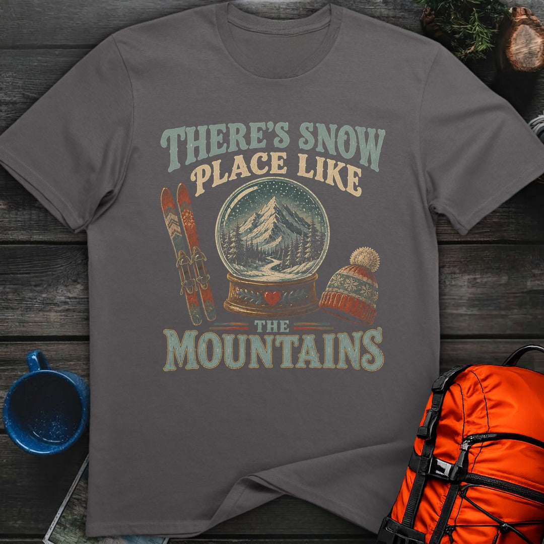 There's Snow Place Like the Mountains - Charcoal