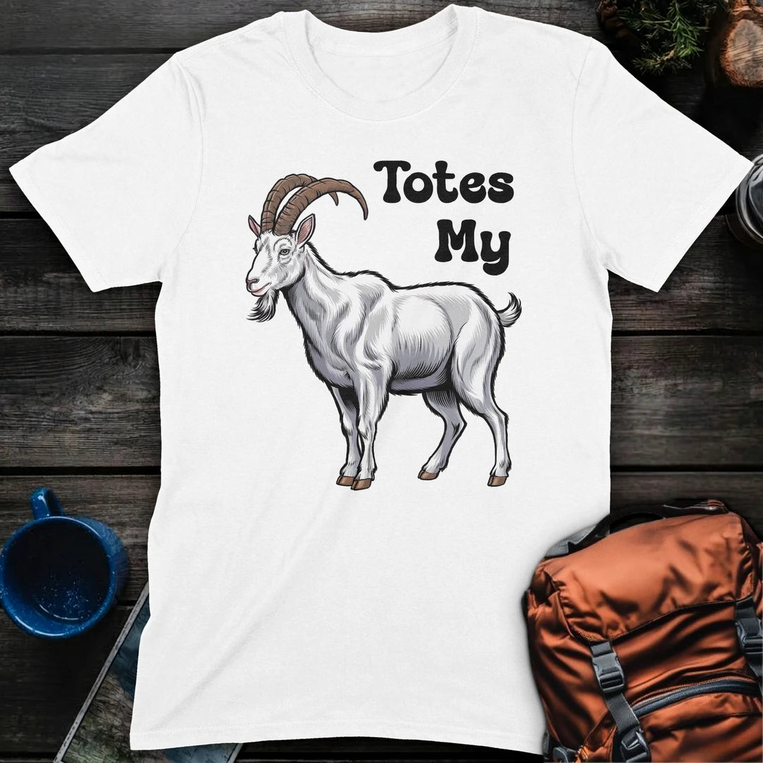 Totes My Goat - White