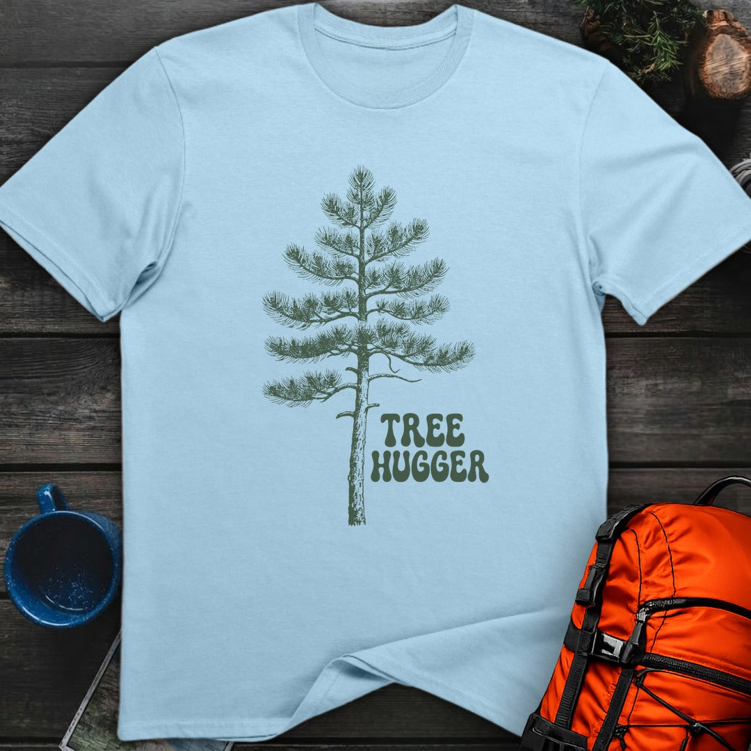 Tree Hugger Pine - Light Blue