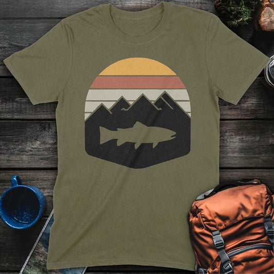 Trout Life - Military Green