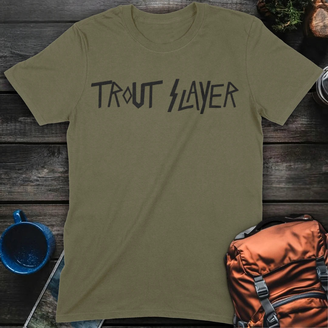 Trout Slayer - Military Green