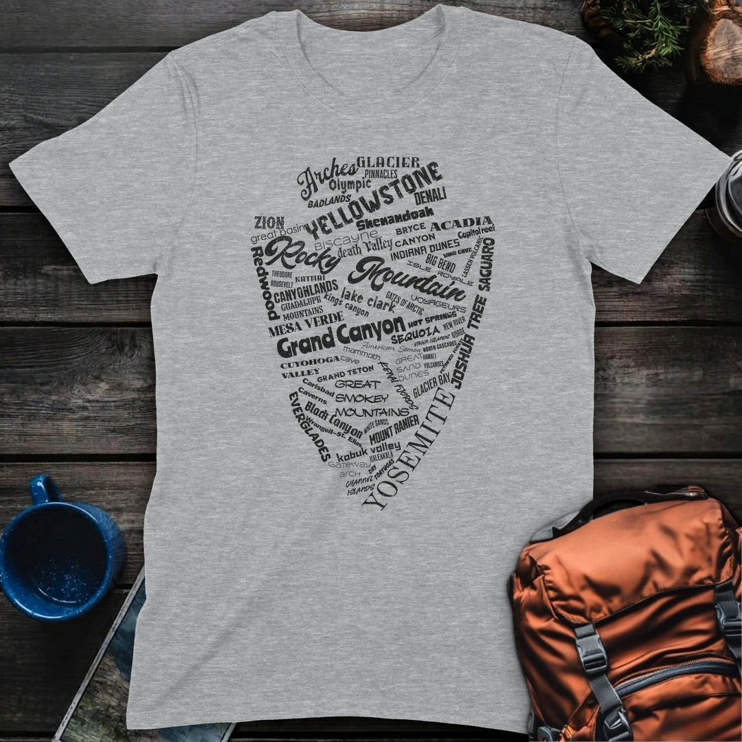 Us National Parks - Sport Grey