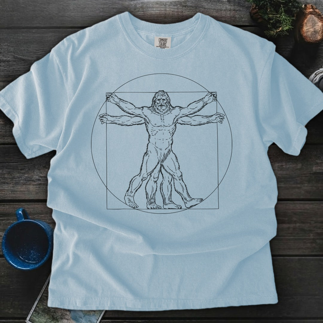 Vitruvian Bigfoot Black - Chambray