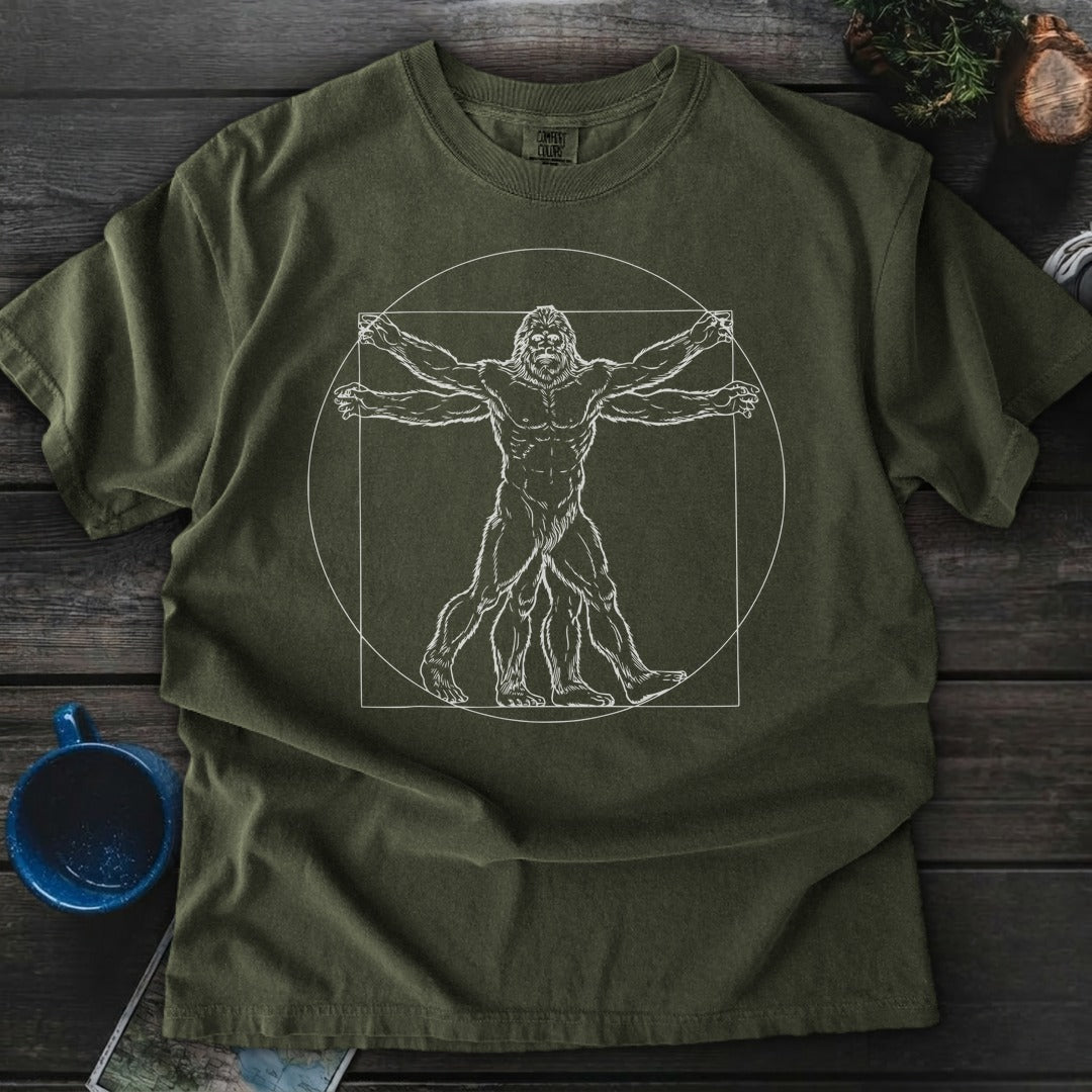 Vitruvian Bigfoot Black - Hemp