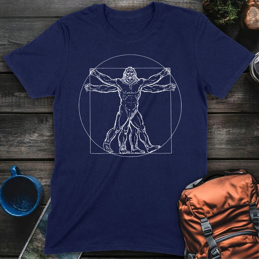 Vitruvian Bigfoot Black - Navy