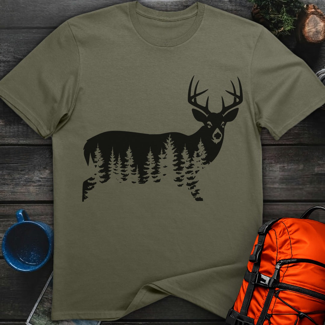 White Tail Wilderness - Military Green