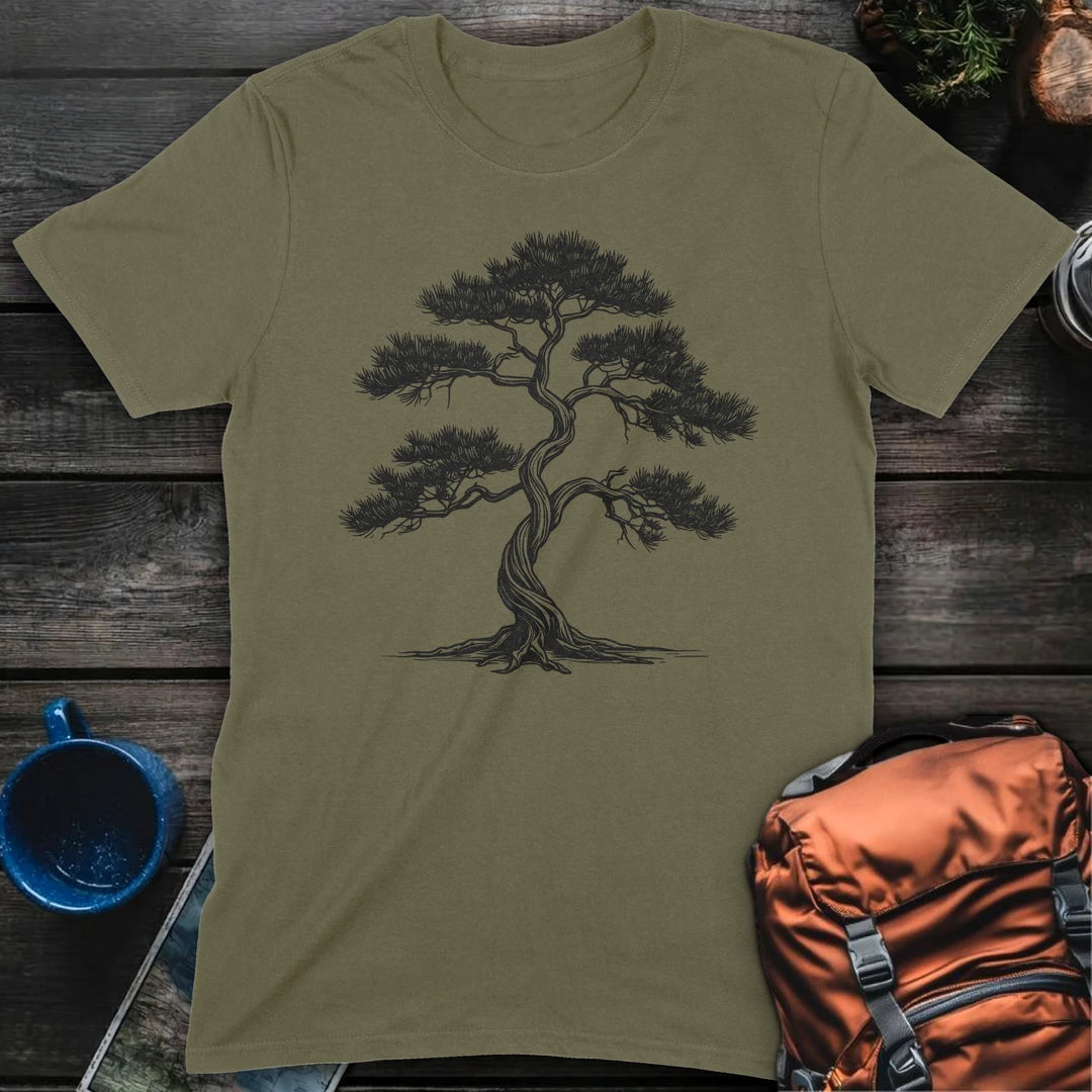 Wild Twisted Pine - Military Green