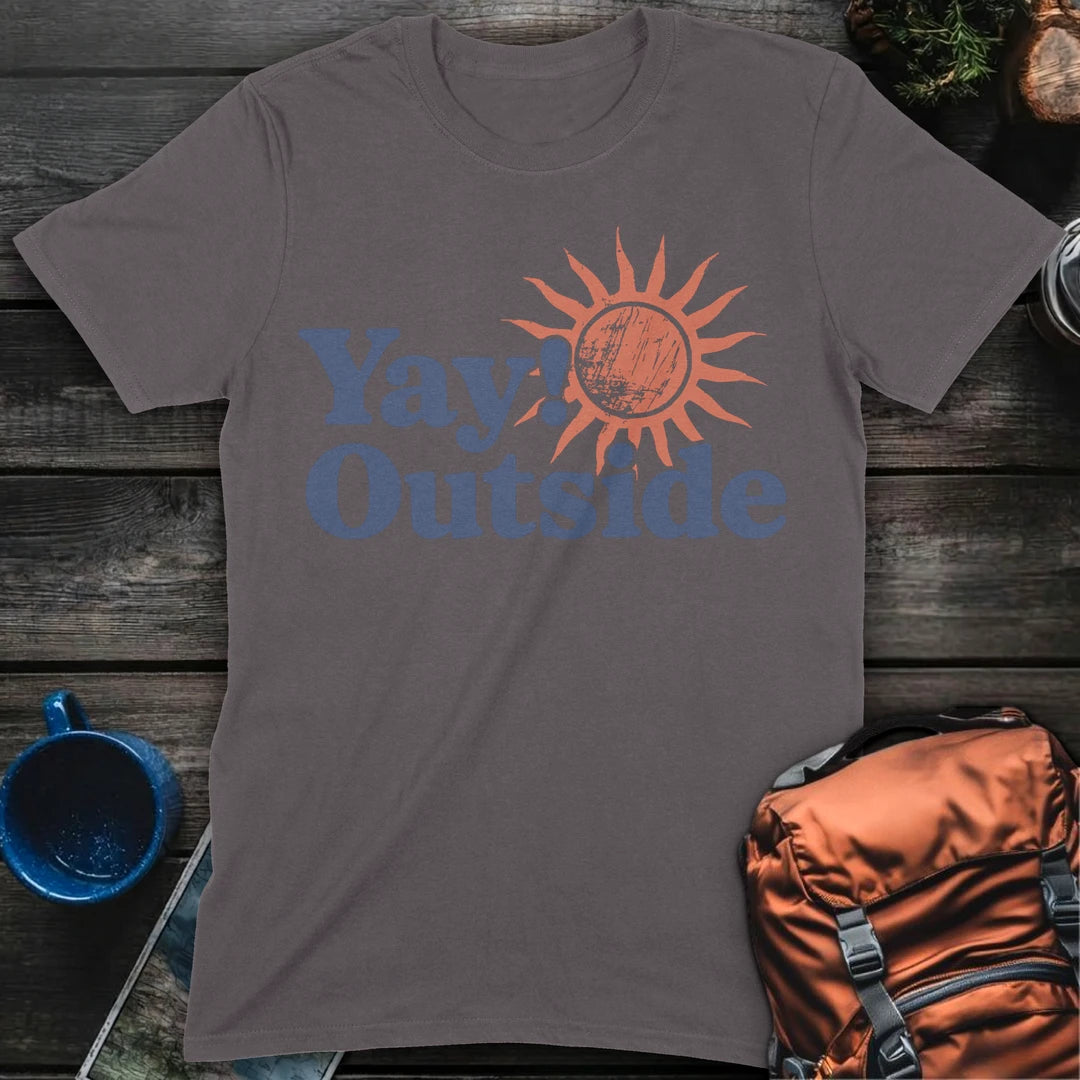 Yay! Outside - Charcoal