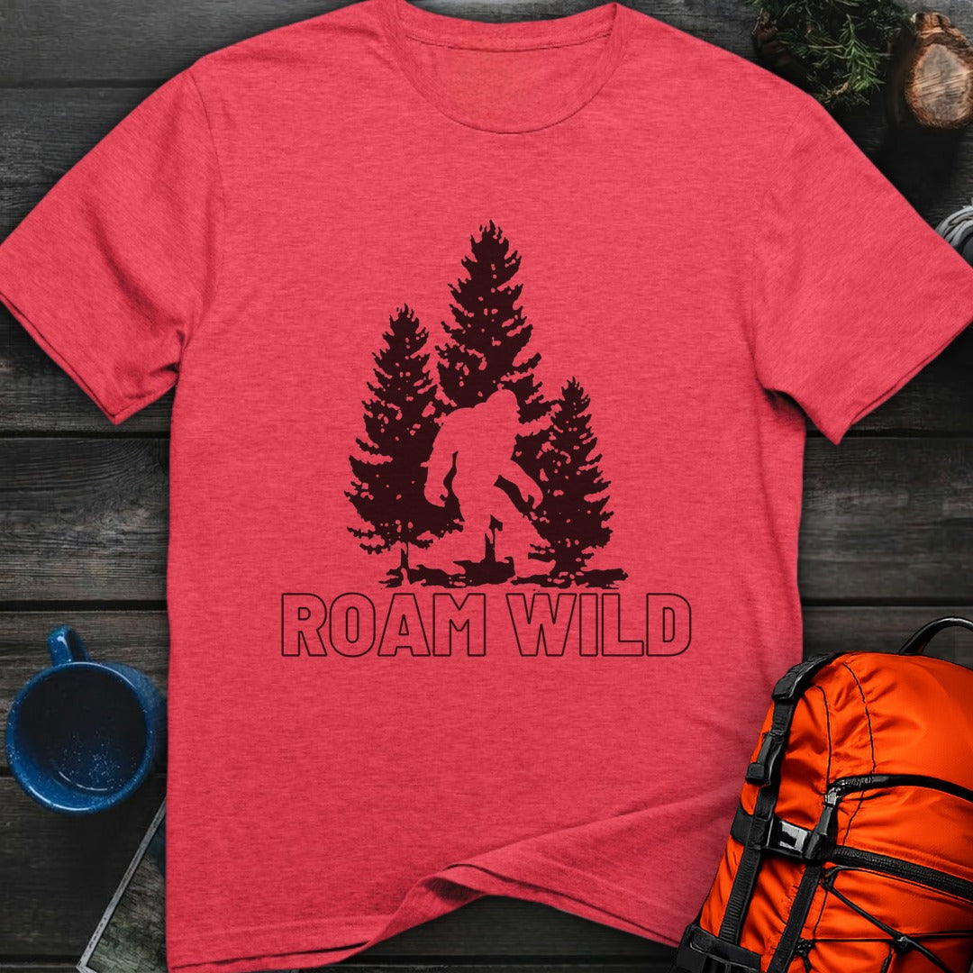 Yeti Roam Wild - Heather Red